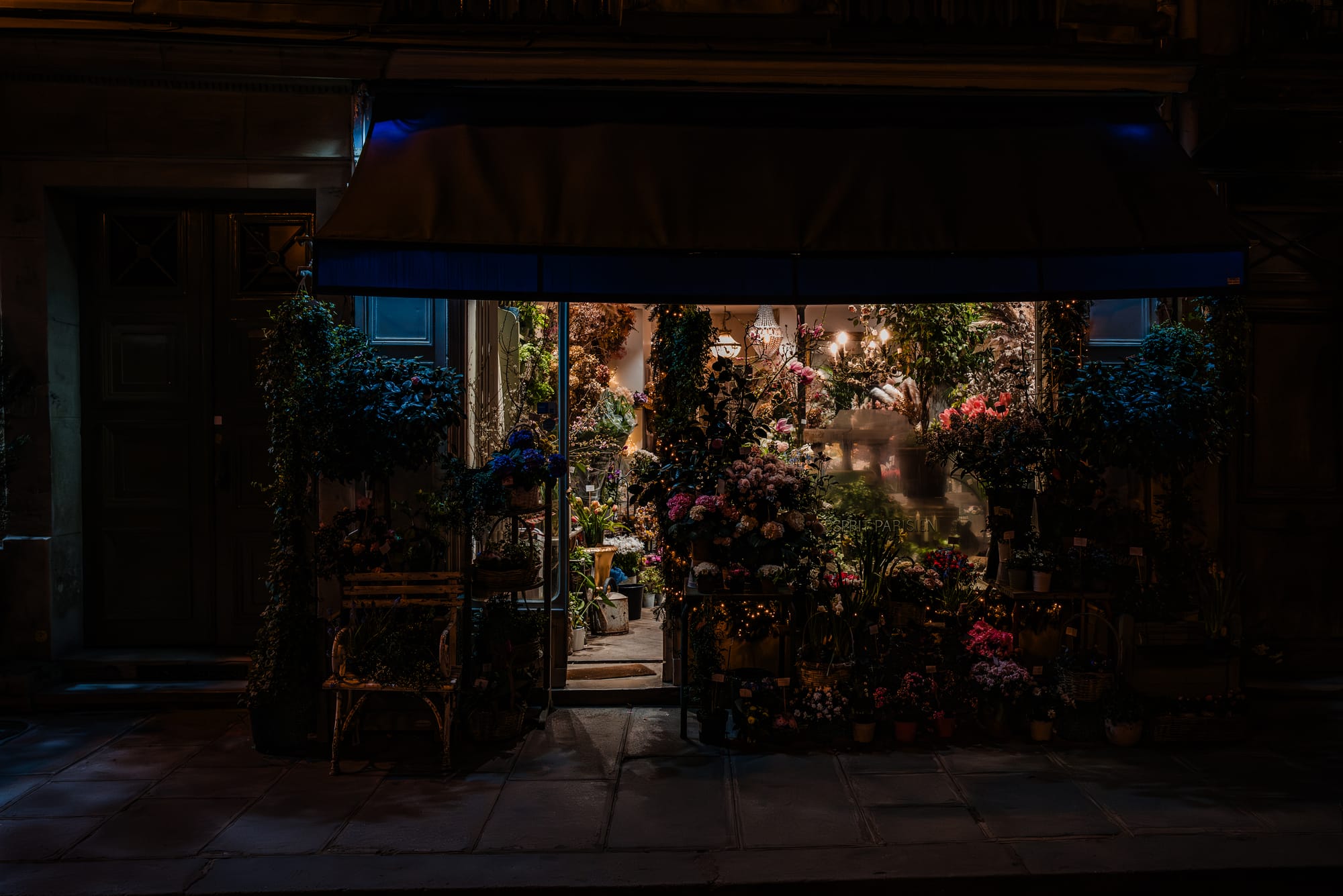 Paris at night