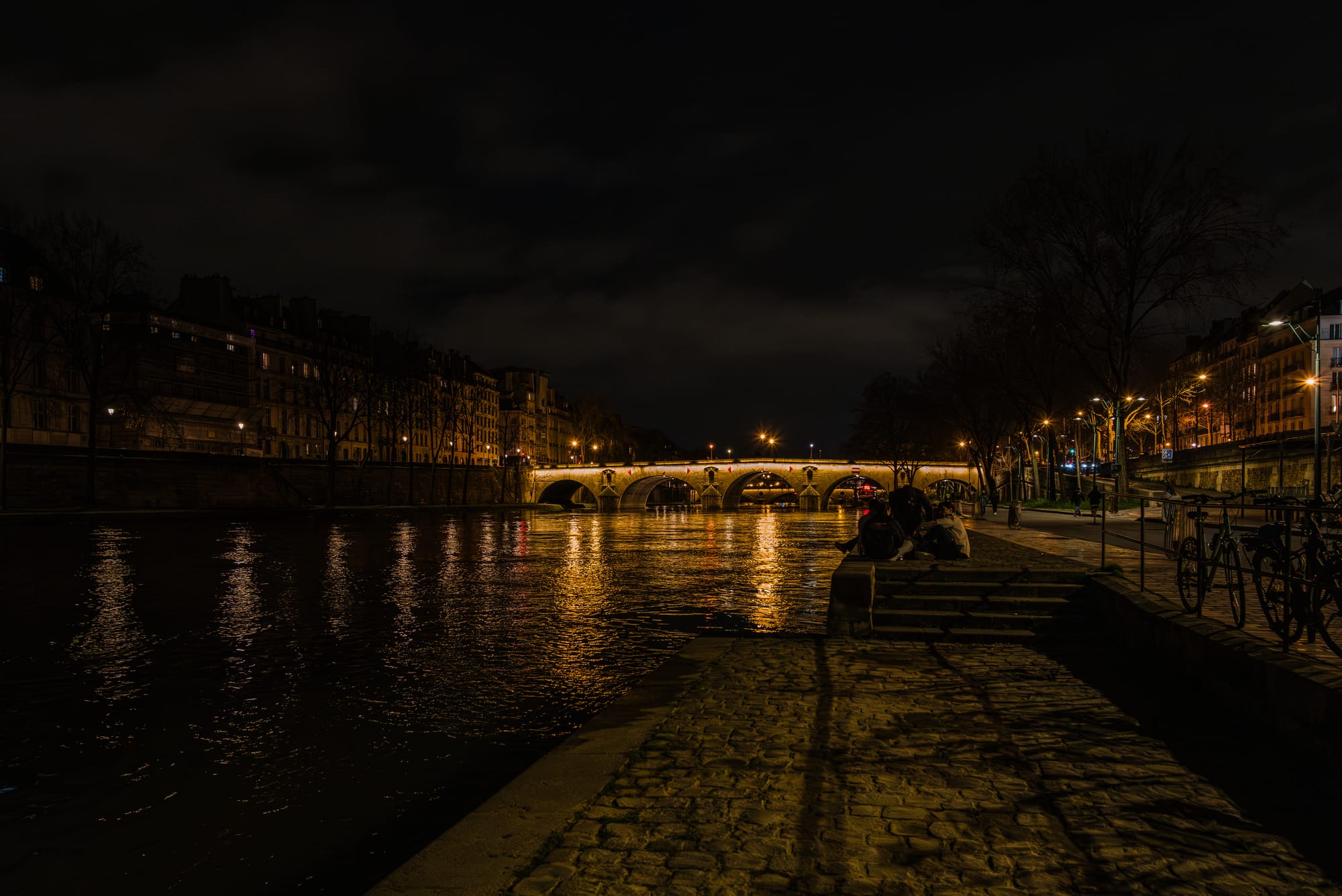 Paris at night